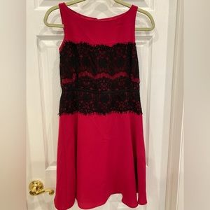 LIKE NEW Loft Petite size 0 cocktail dress midi flare dress